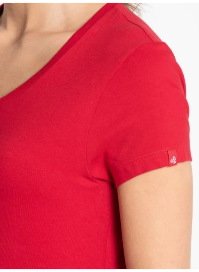 JOCKEY V-Neck T-Shirt Jester Red