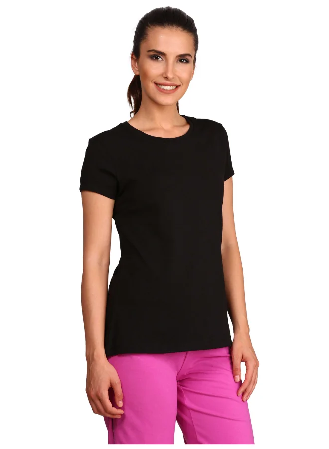 JOCKEY Round Neck T-Shirt Black