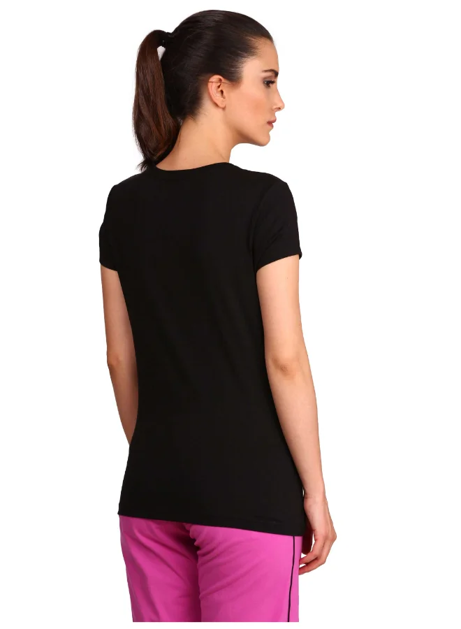 JOCKEY Round Neck T-Shirt Black