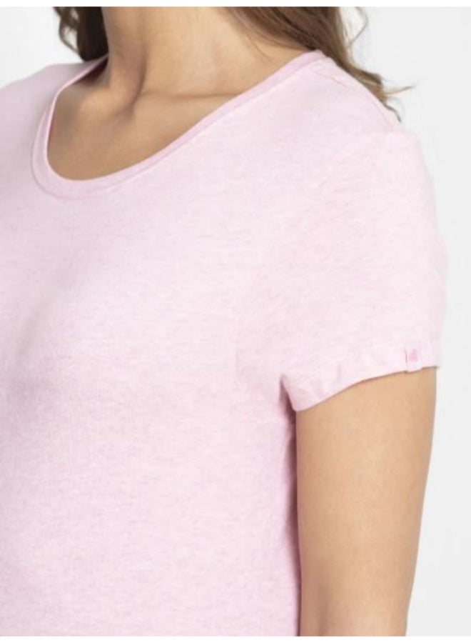 JOCKEY - Round Neck T-Shirt Pink - Image 1
