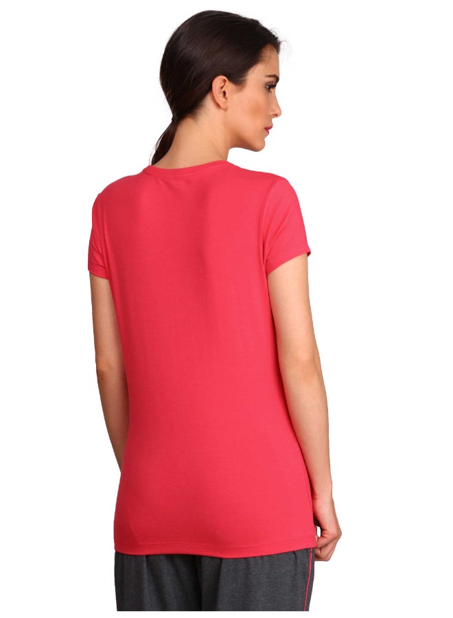 JOCKEY - Round Neck T-Shirt Ruby - Image 1