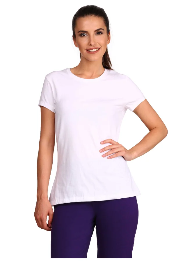 JOCKEY Round Neck T-Shirt White