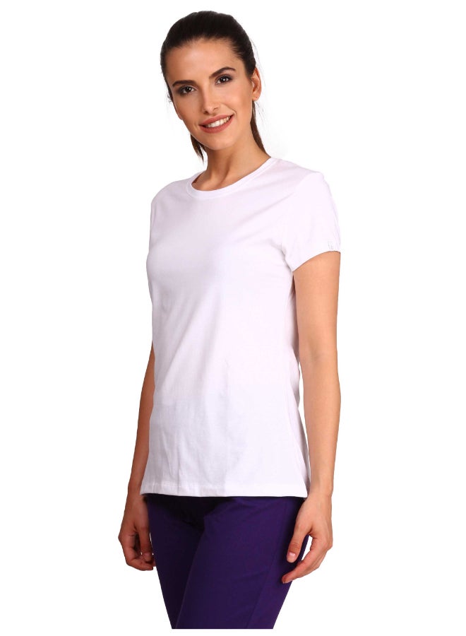 JOCKEY - Round Neck T-Shirt White - Image 1