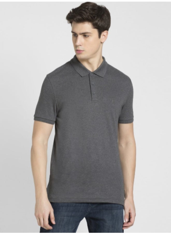 JOCKEY - Classic Collared Neck Polo Grey - Image 1