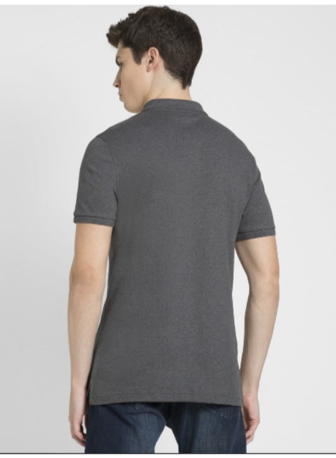 JOCKEY - Classic Collared Neck Polo Grey - Image 1