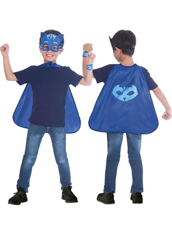 Riethmuller PJ Mask Catboy Cape Set Costume, Character Costumes, Cosplay Costume for Boys 8-Apr