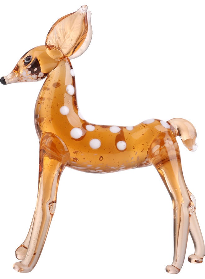 TOOARTS Deer Tabletop Sculpture Yellow - Image 1
