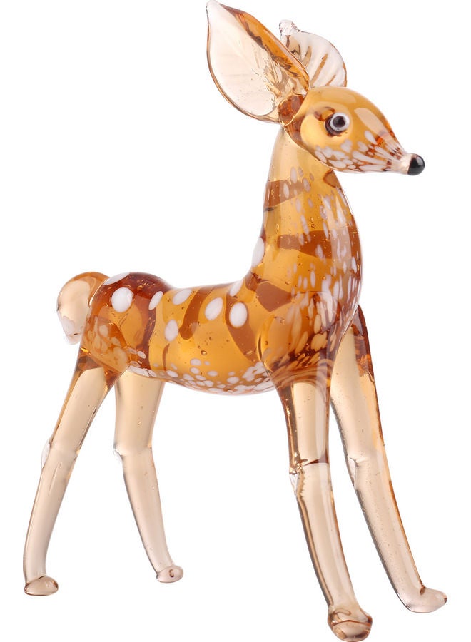 TOOARTS Deer Tabletop Sculpture Yellow - Image 2