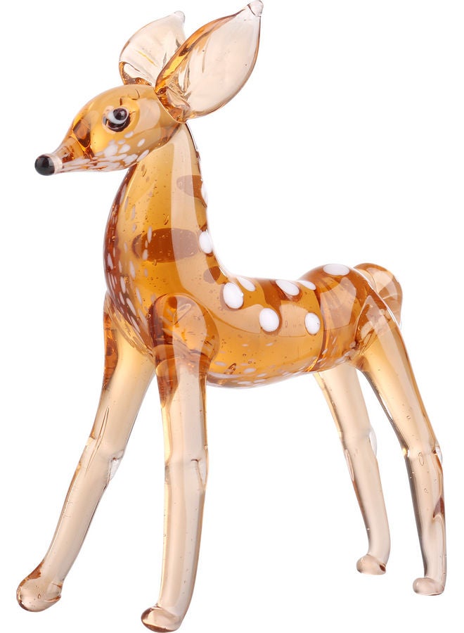 TOOARTS Deer Tabletop Sculpture Yellow - Image 3