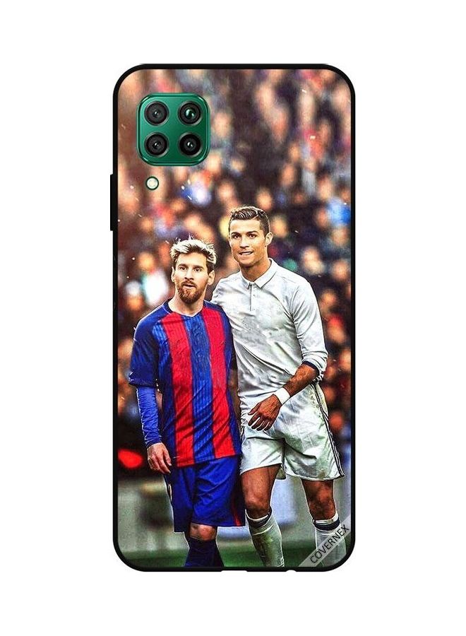 Covernex Protective Case Cover For Huawei Nova 7i/P40 Lite Messi And Ronaldo 