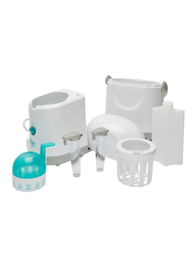 ذا فيرست ييرز Night Cravings Bottle Warmer And Cooler With Insulated Water Chambers With Added Safety - White/Green