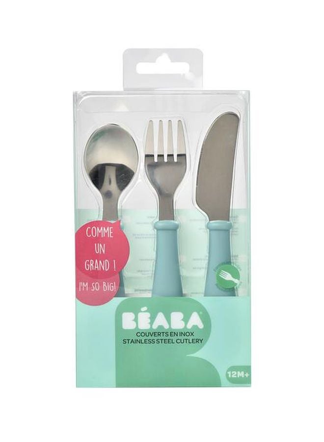 BEABA - 3-Piece Training Cutlery Set - Image 1