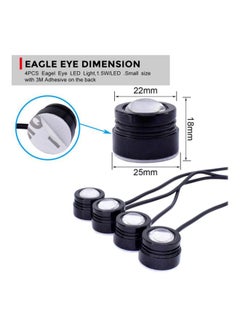 Sharpdo 4-Piece LED DRL Flashing Strobe Light With Wireless Remote Control  - Image 2