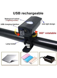 Beauenty Rechargeable Bicycle LED Front Flashlight  - Image 4