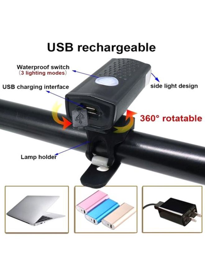 Beauenty - Rechargeable Bicycle LED Front Flashlight - Image 1