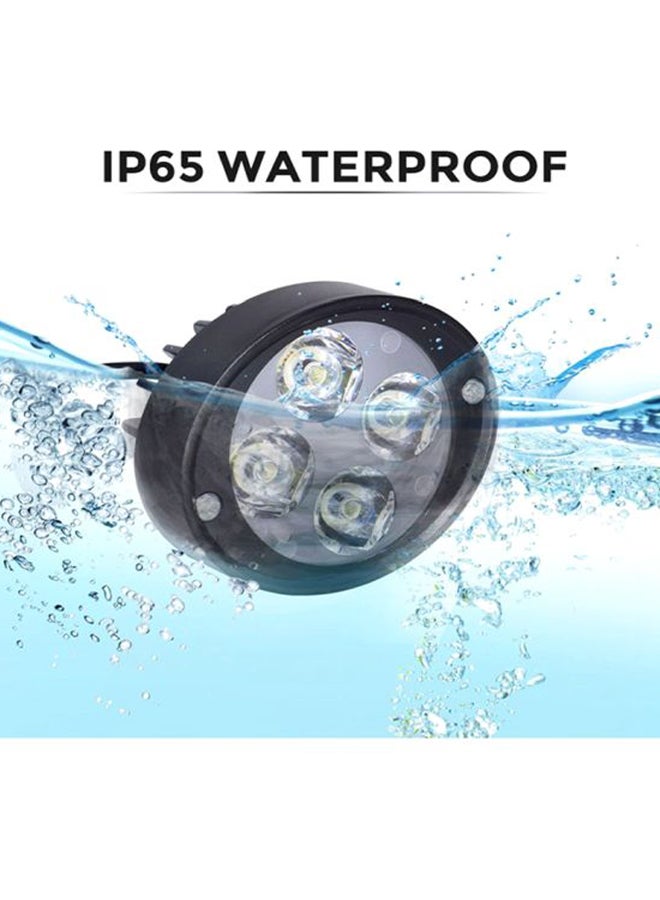 Sharpdo 2-Piece Motorcycle Headlight DRL Auxiliary Fog Light  - Image 4