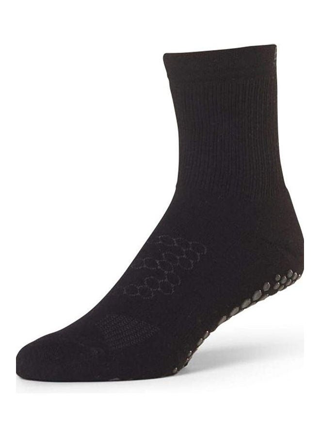 Base Grip Crew Socks Black - Image 1