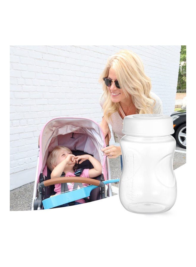 6- Piece Breast Milk Bottle with Leakproof Lid - Image 2