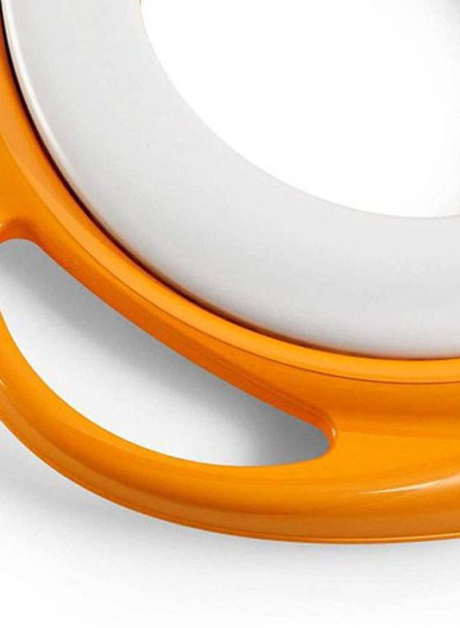 OKBABY - Pinguo Soft Toilet Training Seat - Orange/White - Image 1