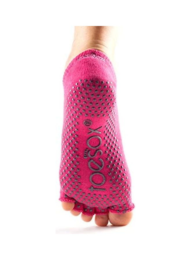 Bella Half Toe Socks Fuchsia - v1614788638/N44645689V_2