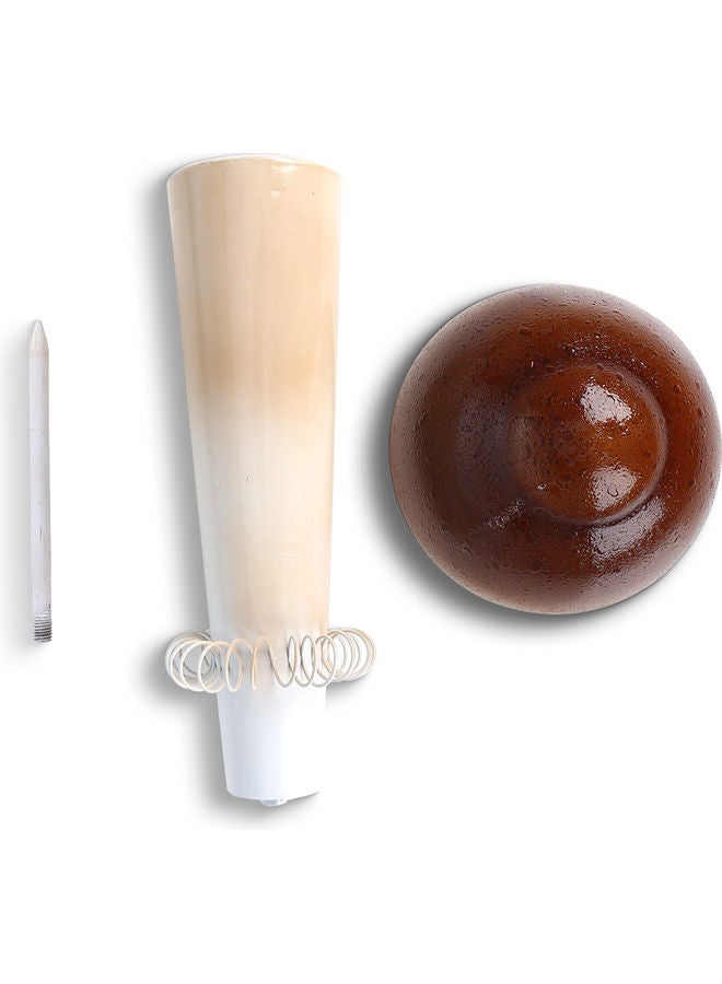 TOOARTS Decorative Single Mushroom Ornament Brown - Image 4