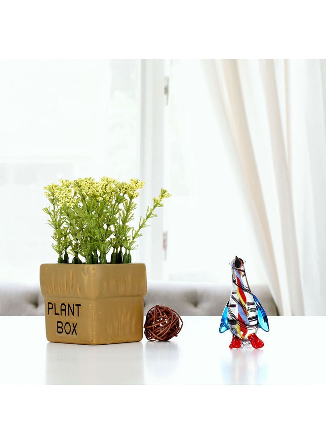 توراتس تمثال على شكل بطريق صغير متعدد الألوان - Image 5