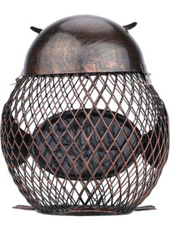 TOOARTS Iron Art Owl Creative Wine Holder Brown  - Image 4