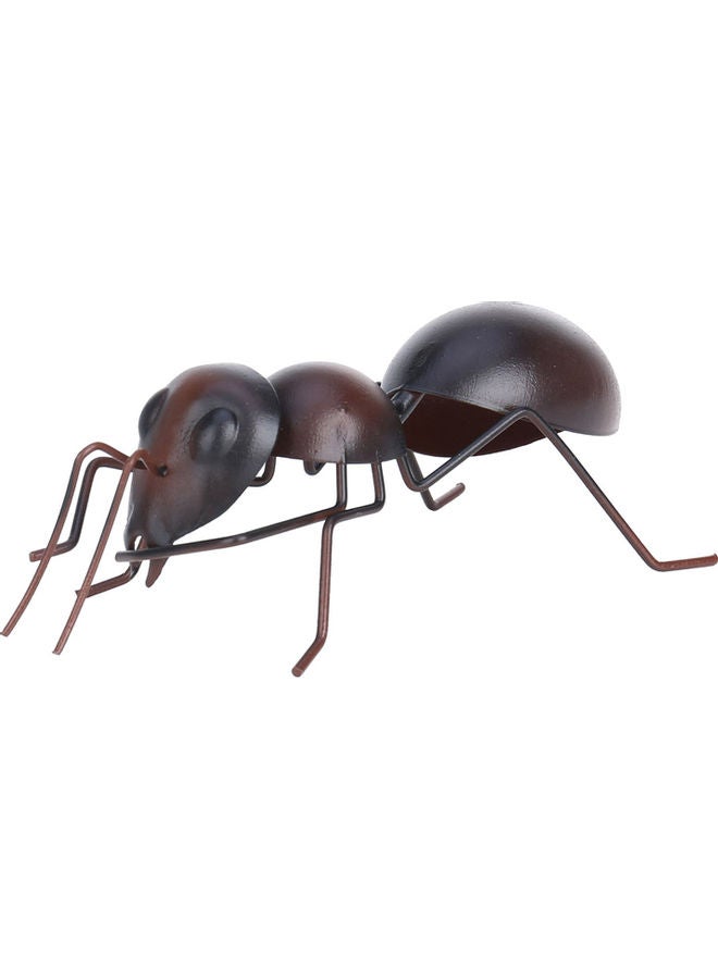 TOOARTS Iron Ant Sculpture Black/Brown  - Image 1