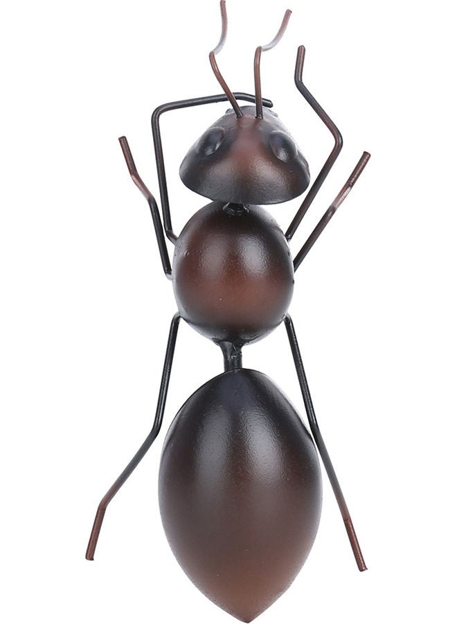 TOOARTS Iron Ant Sculpture Black/Brown  - Image 2