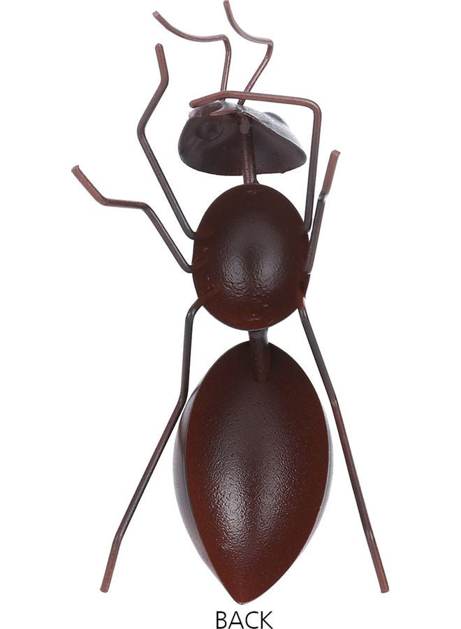 TOOARTS Iron Ant Sculpture Black/Brown  - Image 3
