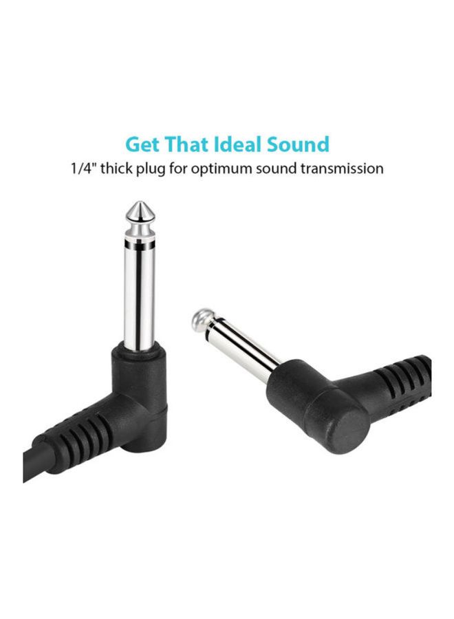 أمون مجموعة من 6 كابلات دواسة تأثيرات الجيتار - Image 2