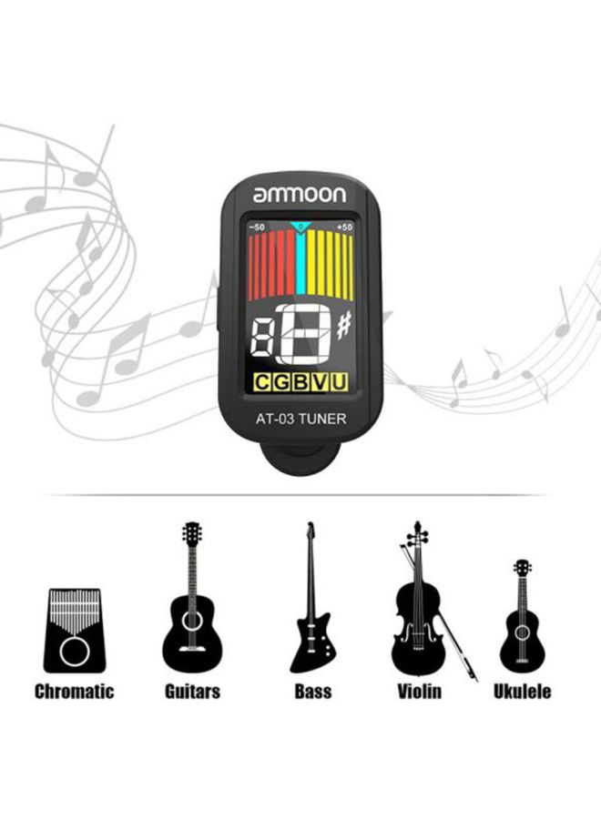 ammoon AT-03 Clip-On 360° Electric Tuner - Image 5