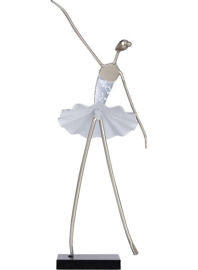 TOOARTS Decorative Metal Ballet Figurine Ballerina Statue Multicolour - Image 5