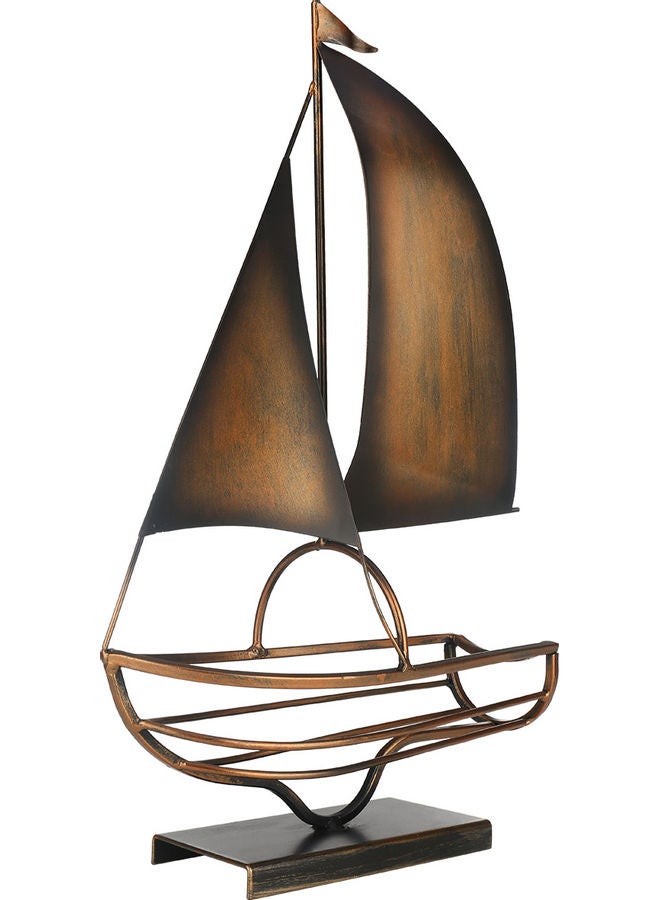 TOOARTS Sailing Bottle Holder Gold/Brown - Image 3