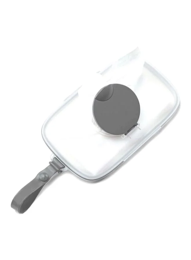 Skip Hop Grab And Go Snug Seal Wipes Case Grey