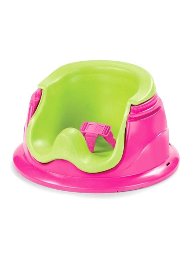 summer infant - 3-Stage Deluxe 360 Degree Rotational Super Seat With 6 Playful Toys, Island, Pink/Green - SI/13306 - Image 1