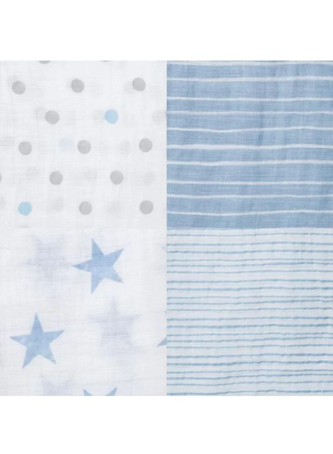 aden + anais Classic Swaddles, Pack of 4 - Dapper