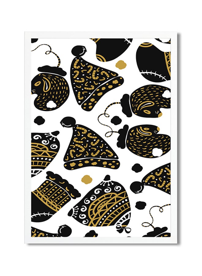 Foam Art Printed Poster Multicolour