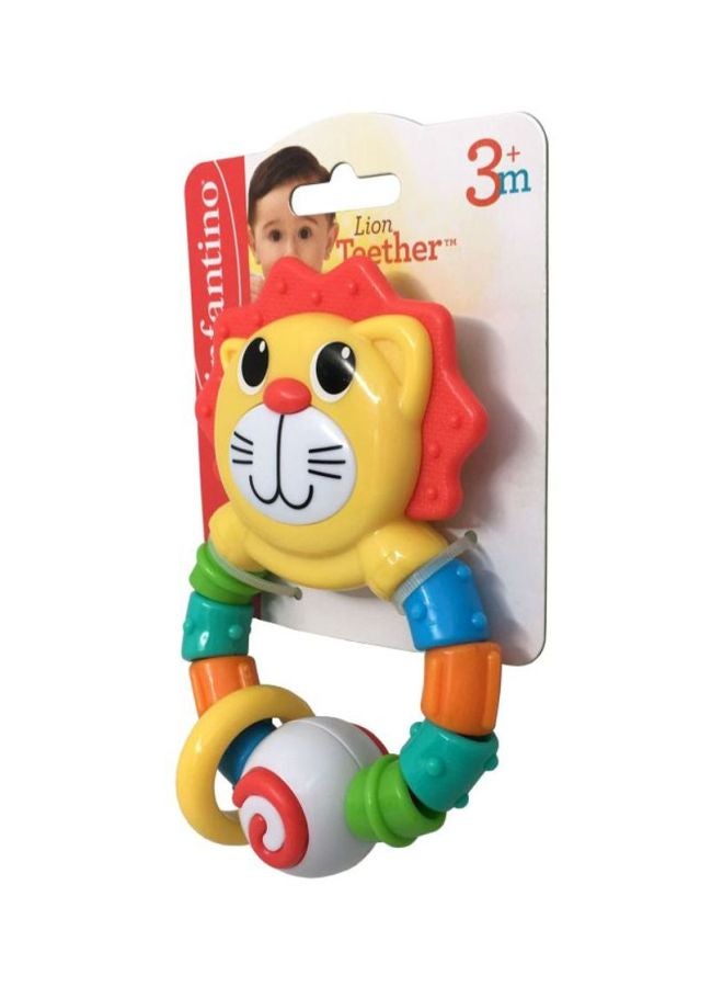 infantino - Bendy Lion Teether, 3+ Months Assorted - Image 1