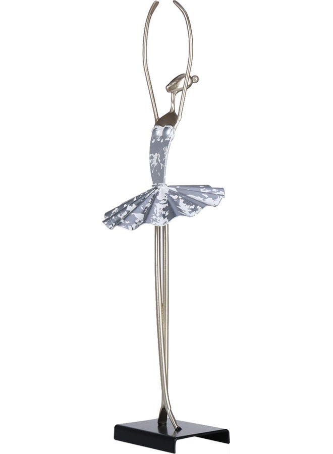 TOOARTS Decorative Metal Ballet Figurine Ballerina Statue Multicolour 47.5 x 13 x 14.5cm - Image 2