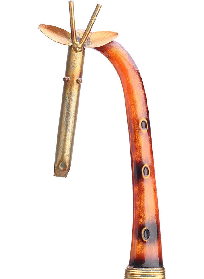 توراتس زينة معدنية على شكل زرافة كبيرة للزينة متعدد الألوان 55 x 7 x 12سم - Image 3