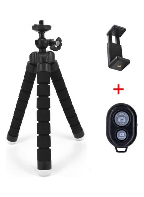 Lightweight and Compact Mini Tripod Black