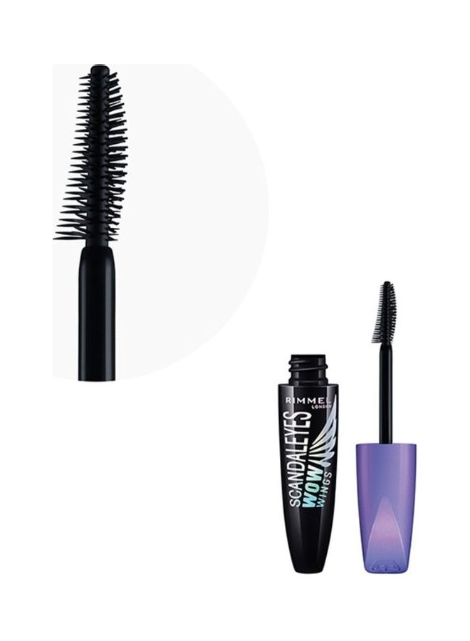 RIMMEL LONDON Scandal'Eyes Wow Wings Mascara – 03 –Extreme Black  - Image 5