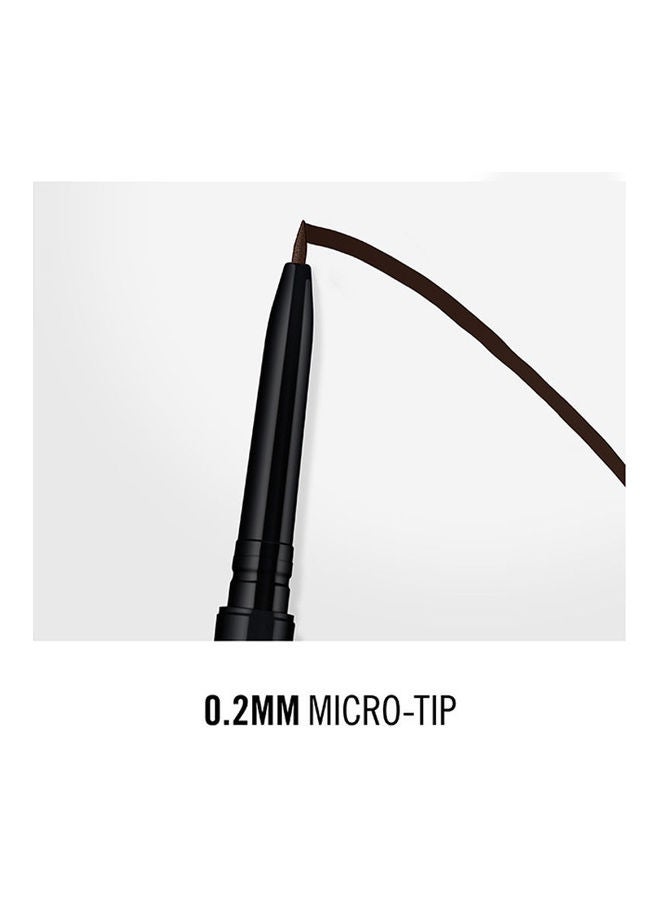 RIMMEL LONDON - Pro Micro 24HR Precision-Stroke Brow Pen – 004 –Dark Brown - Image 1