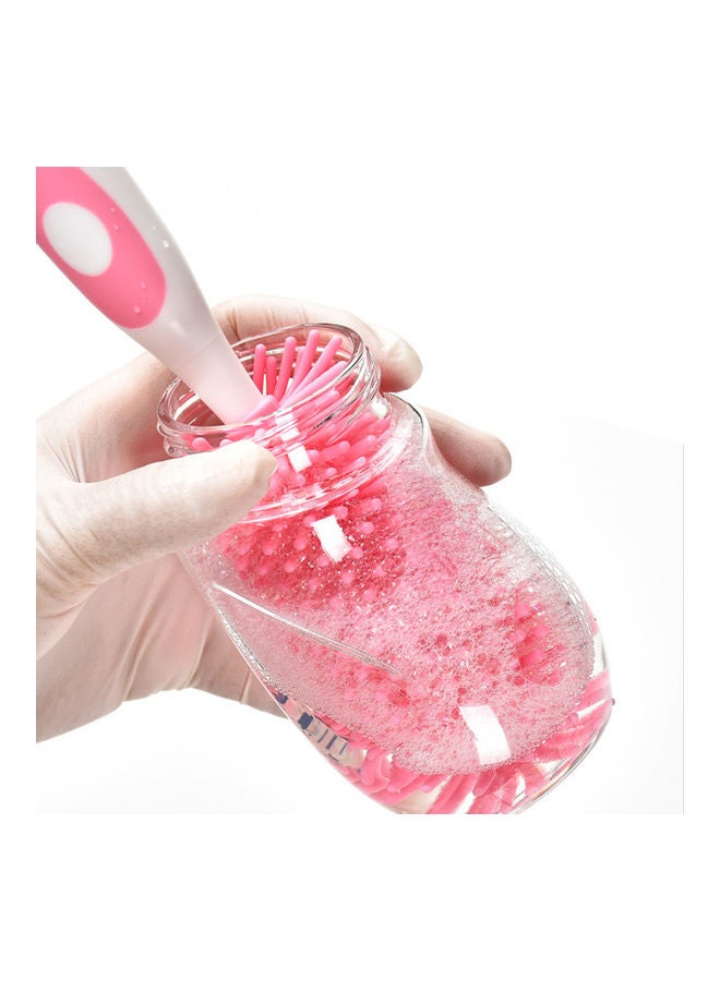 فرشاة لتنظيف الزجاج من السيليكون 1 في 2 رمادي / أبيض - Image 4