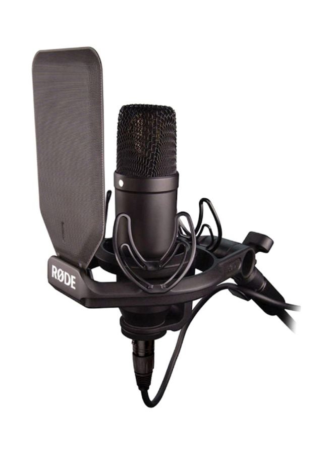 RODE Cardiod Condenser Microphone With Smr Shock Mount NT1KIT Black - Image 2