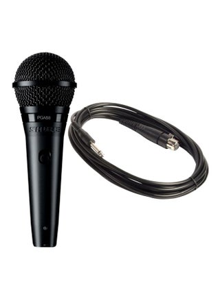 ميكروفون كاريوكي محمول باليد مع كابل XLR PGA58-XLR-E أسود - v1614796321/N35955810A_1