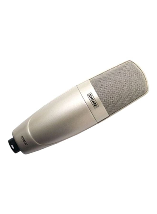 Shure - Cardioid Condenser Microphone Silver - Image 1