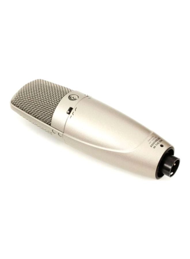 Shure - Cardioid Condenser Microphone Silver - Image 1
