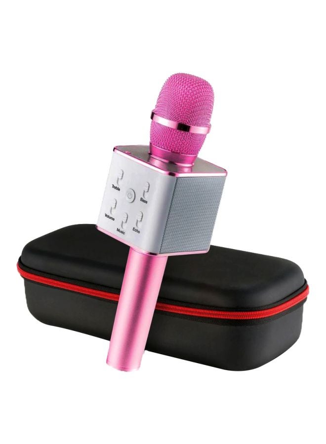 Tuxun - Bluetooth Wireless Portable Karaoke Microphone 1553122056-7228 Pink/Silver - Image 1